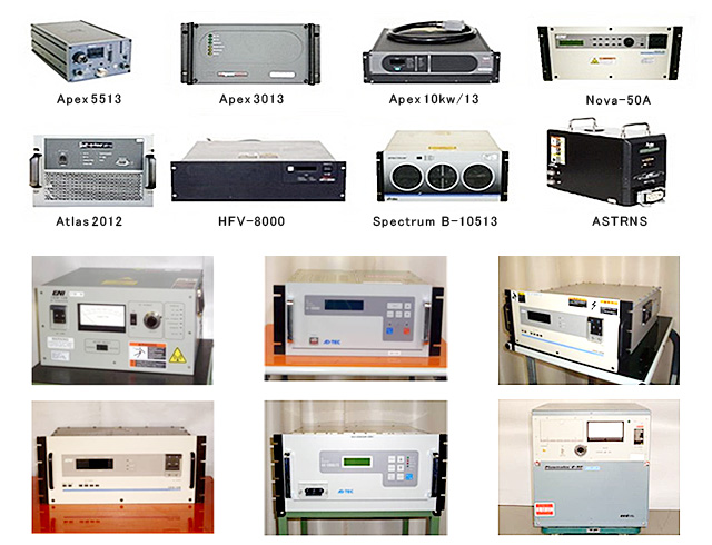 Generatorメーカー商品(Apex5513,Apex3013,Apex10kw/13,Nova-50A,Atlas2012,HFV-8000,Spectrum B-10513,ASTRNS)